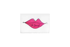 Bisous (Pink) Card