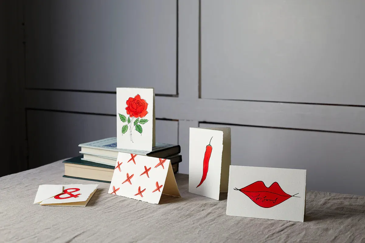 Bisous (Pink) Card