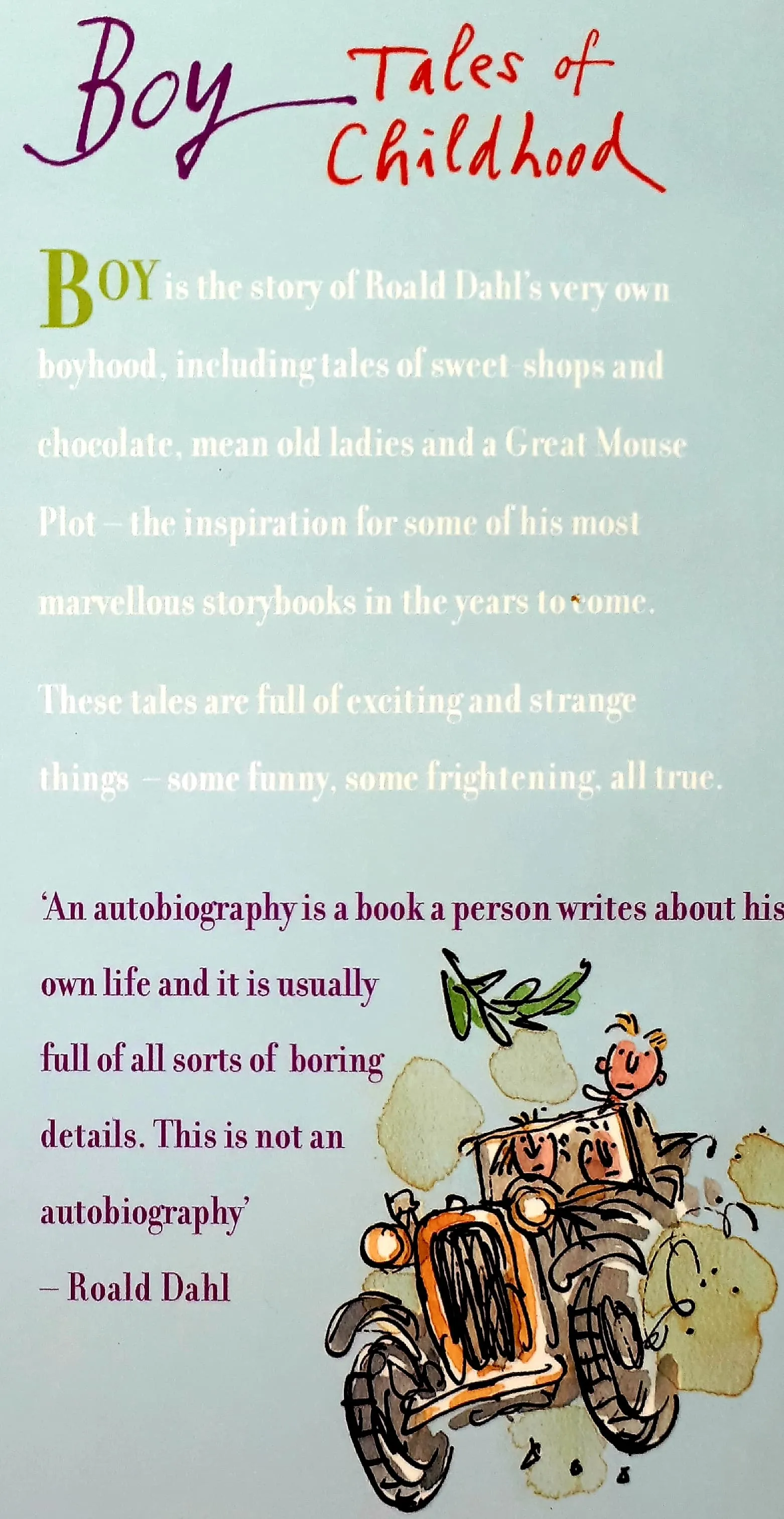 BOY - Roald Dahl