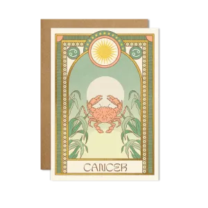 Cancer Zodiac Card