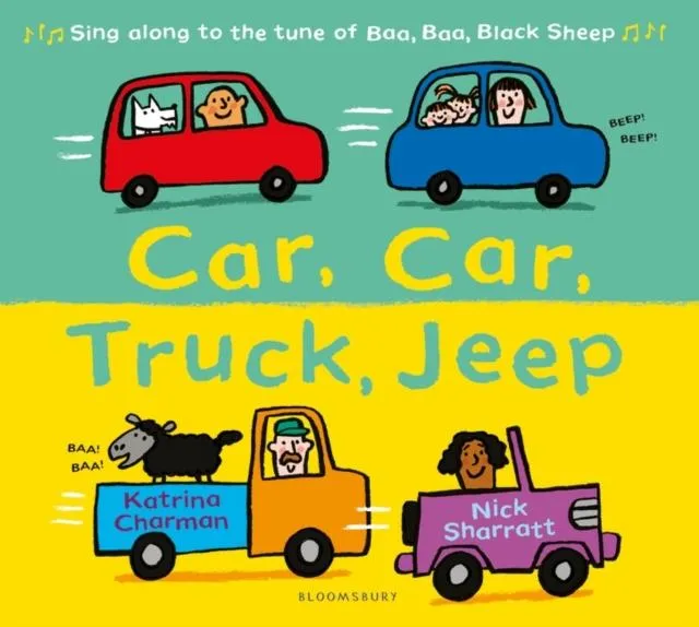 Car, Car, Truck, Jeep by Nick Sharratt