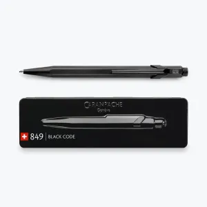 Caran d'Ache - Ballpoint Pen - 849 Bar - Black Code