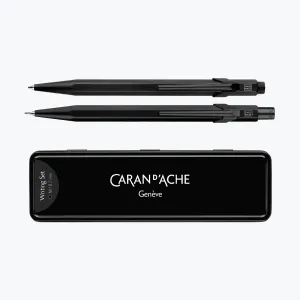 Caran d'Ache - Ballpoint Pen   Mechanical Pencil - 849 Bar - Black Code