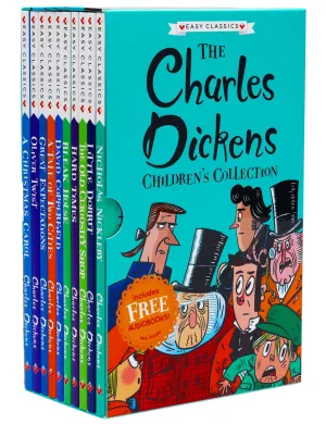Charles Dickens Easy Classics 10 Books Collection By Pipi Sposito - Ages 7  - Paperback