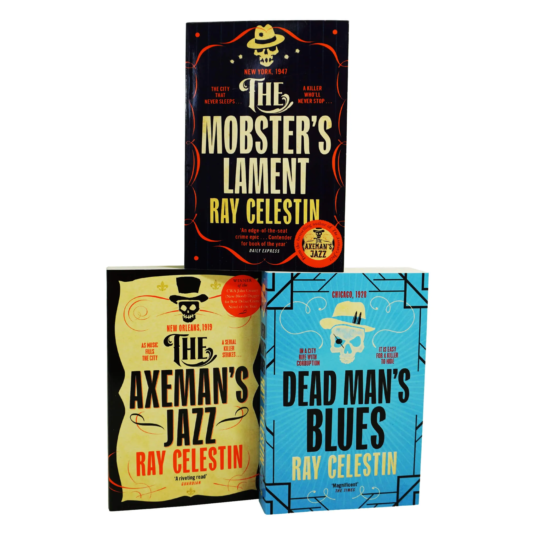 City Blues Quartet Series 3 Books Collection Set By Ray Celestin - Adult - Paperback