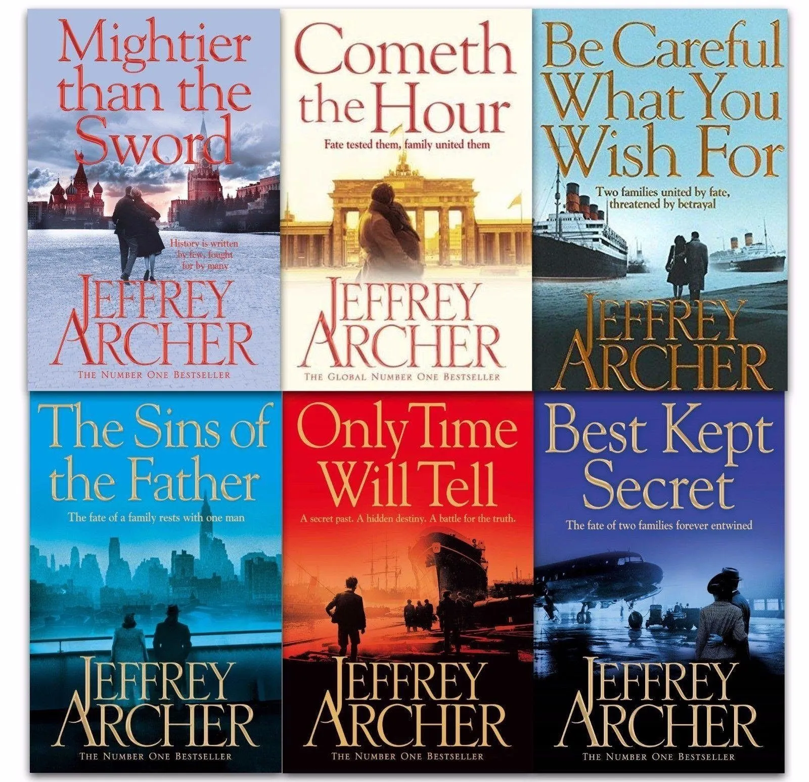 Clifton Chronicles 6 Books Collection - Adult - Paperback - Jeffrey Archer