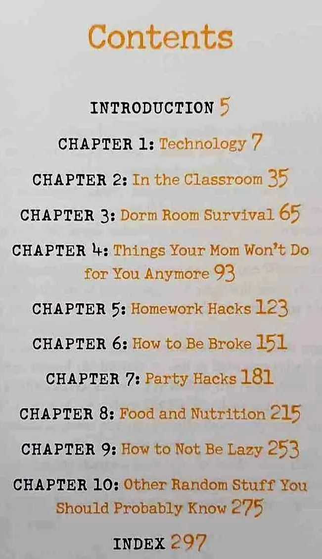 COLLEGE HACKS - Keith Bradford
