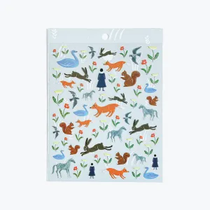 Cozyca Products - Planner Sticker - Nishi Shuku - Garden