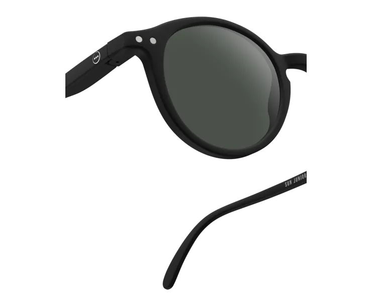 #D Junior Sunglasses 5-10 Years - Black