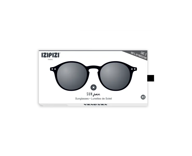 #D Junior Sunglasses 5-10 Years - Black