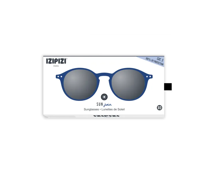 #D Junior Sunglasses 5-10 Years - Navy Blue