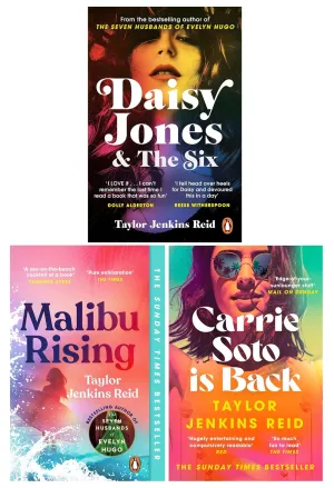 Daisy Jones and the Six by Taylor Jenkins Reid 3 Books Collection Set - Fiction - Paperback