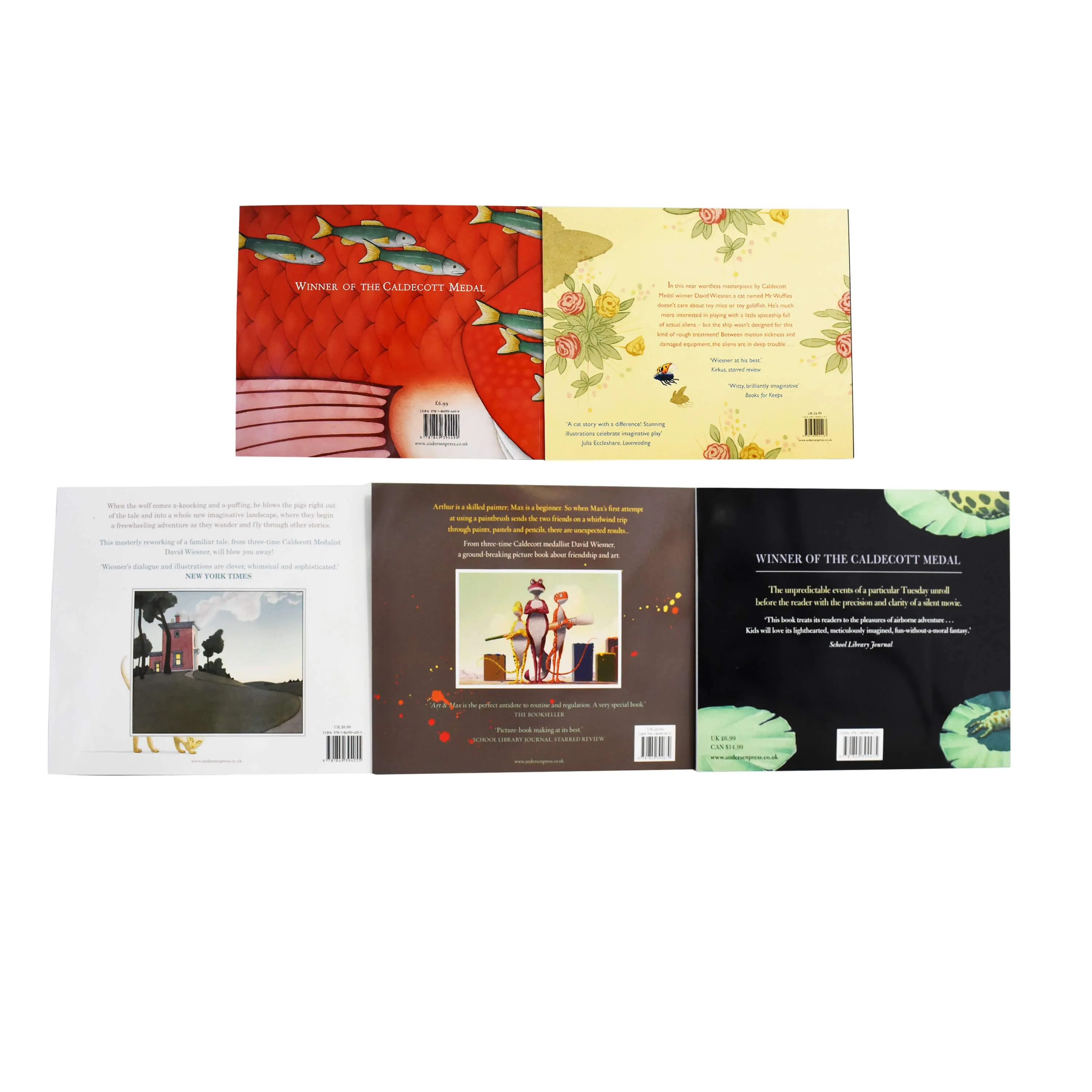 David Wiesner 5 Picture Books Collection Pack - Paperback - Age 0-5