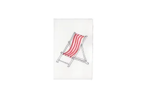Deck Chair (Red) Card