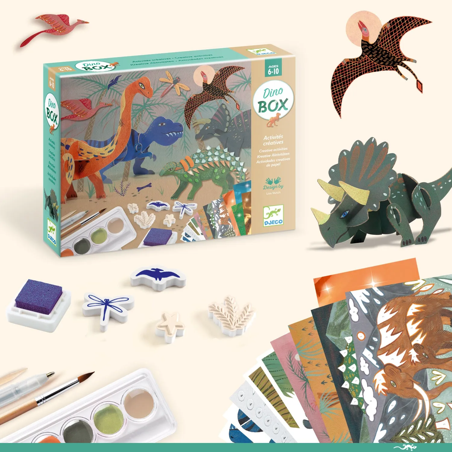 Dinosaur Box Activity Set