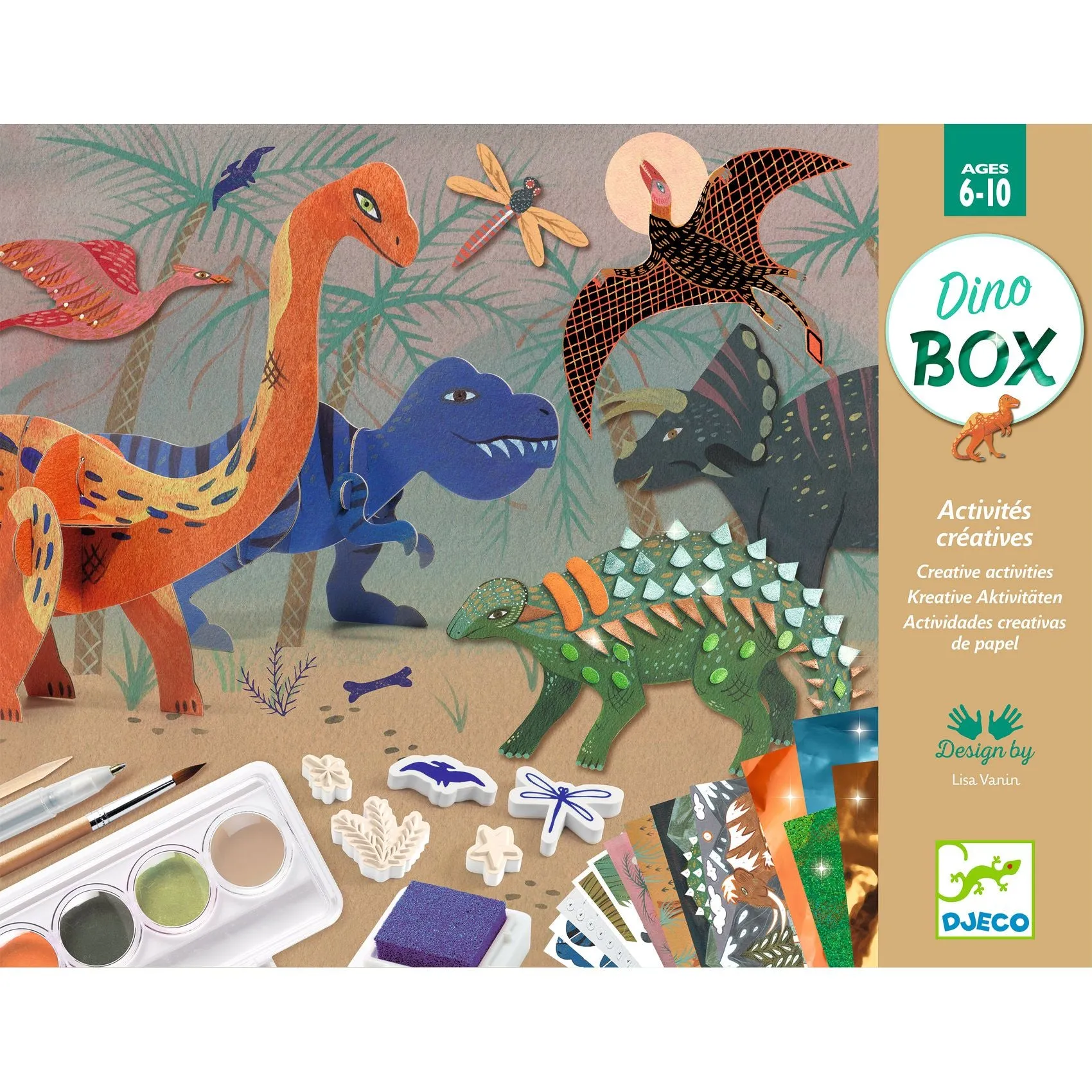 Dinosaur Box Activity Set