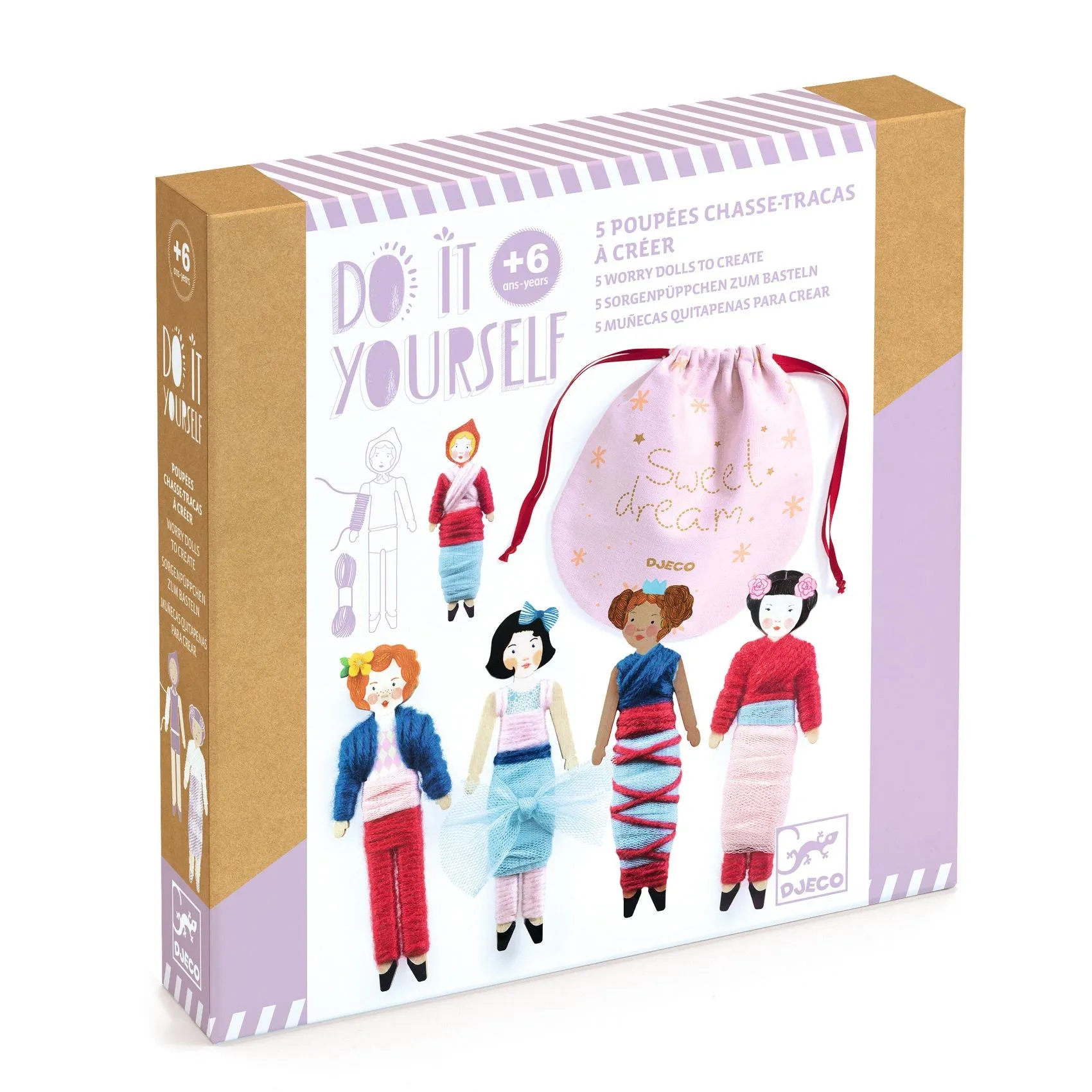 DIY Sweet Night Worry Dolls