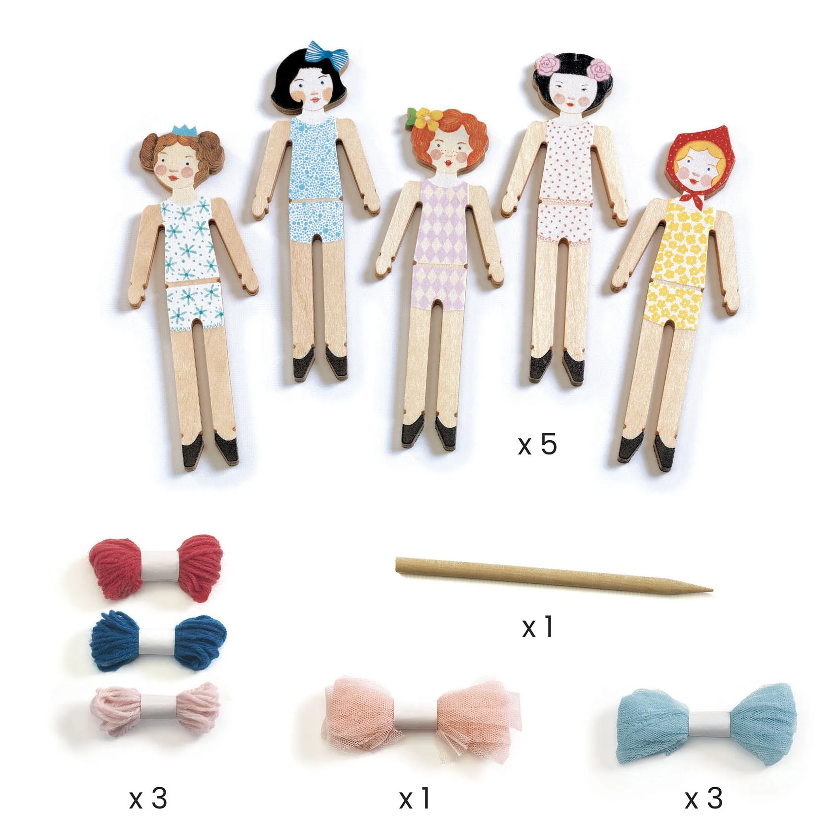 DIY Sweet Night Worry Dolls