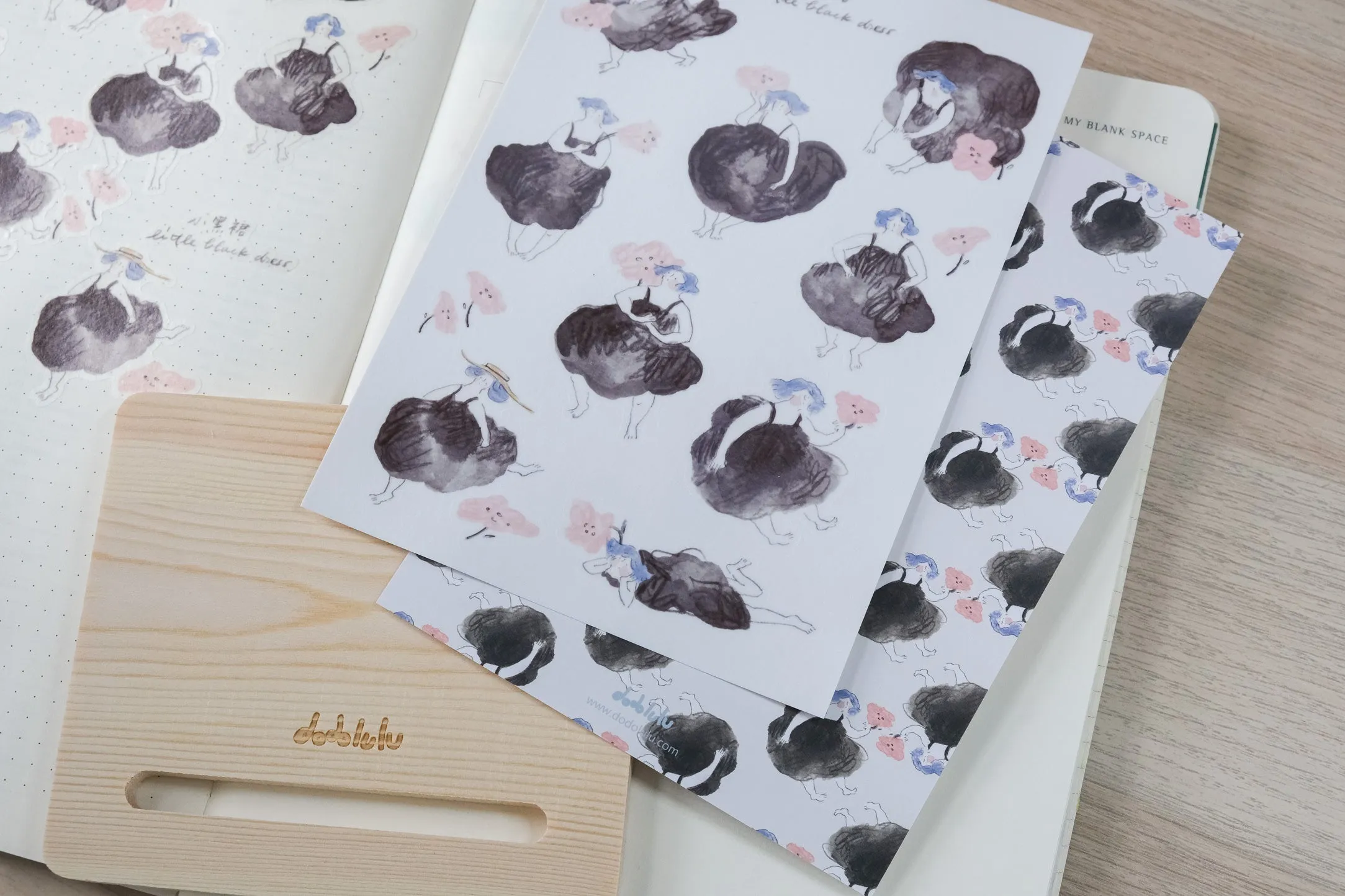 Dodolulu - Planner Sticker - The Little Black Dress