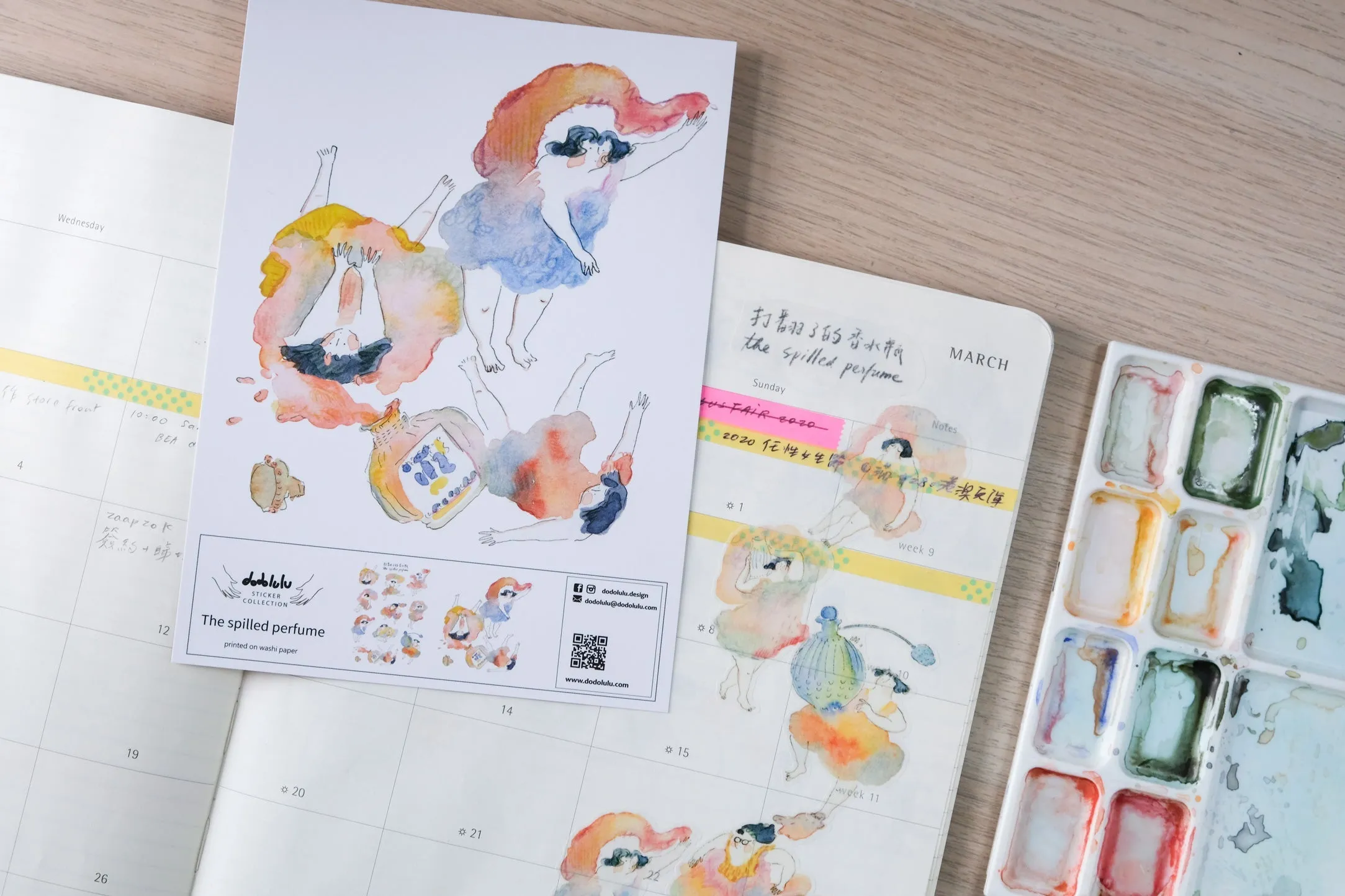 Dodolulu - Planner Sticker - The Spilled Perfume