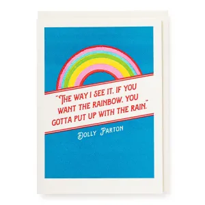 Dolly Parton rainbow
