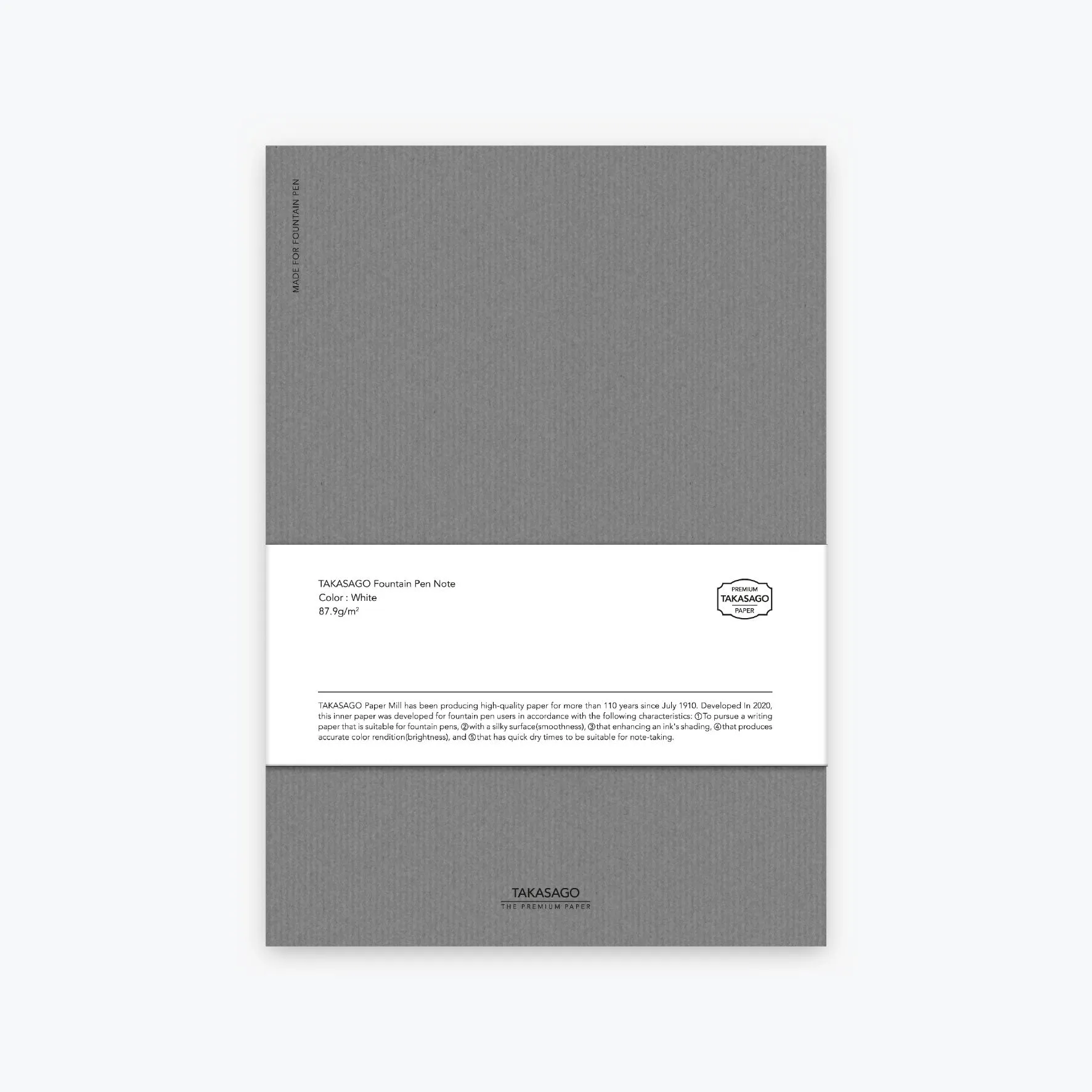 Dominant Industry - Notebook - A5 - Takasago Premium - Lined