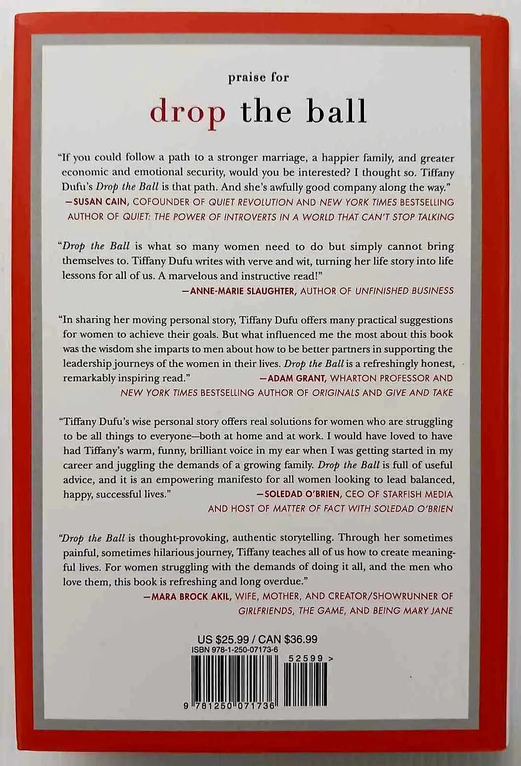 DROP THE BALL - Tiffany Dufu, Gloria Steinem