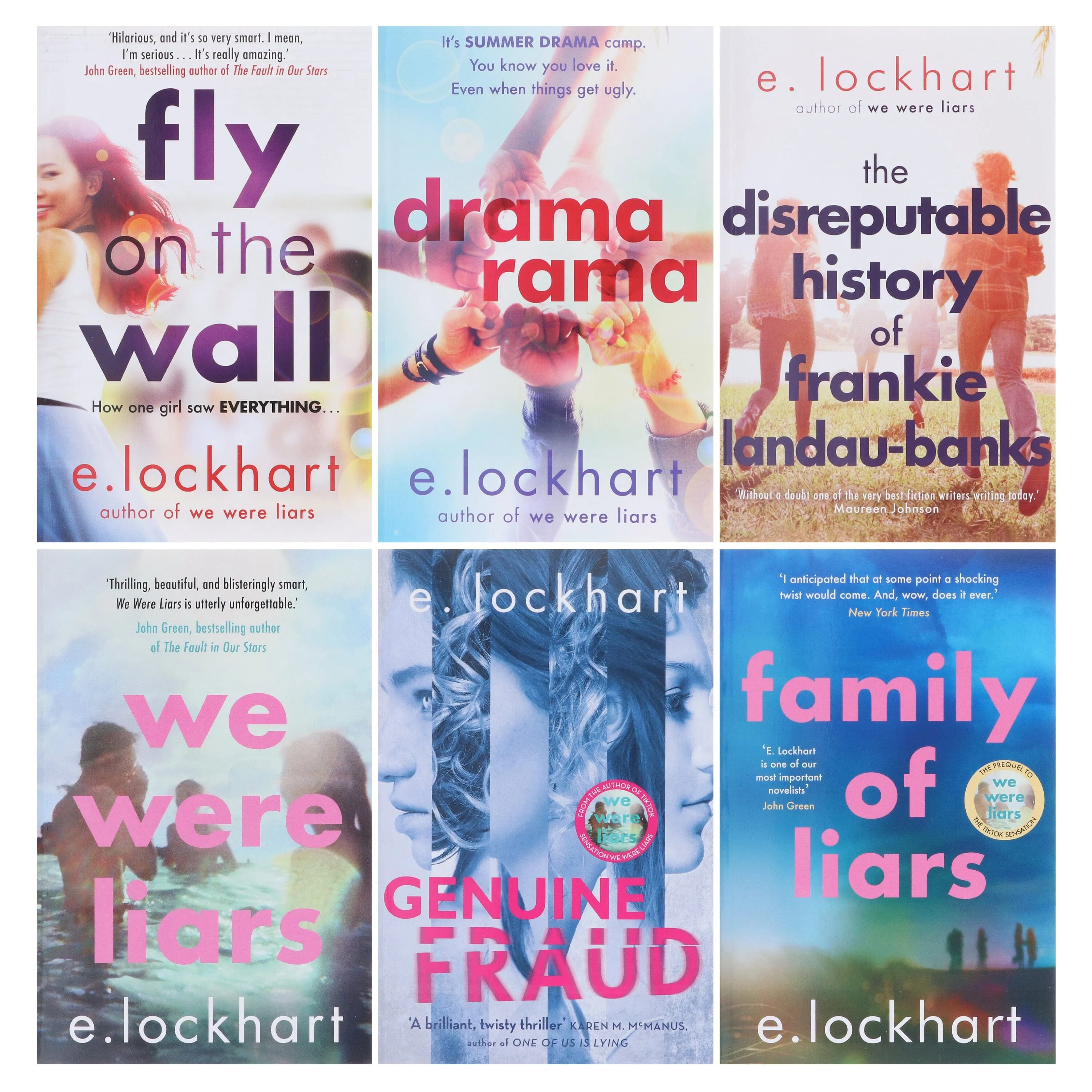 E. Lockhart Collection 6 Books Set - Ages 13  - Paperback