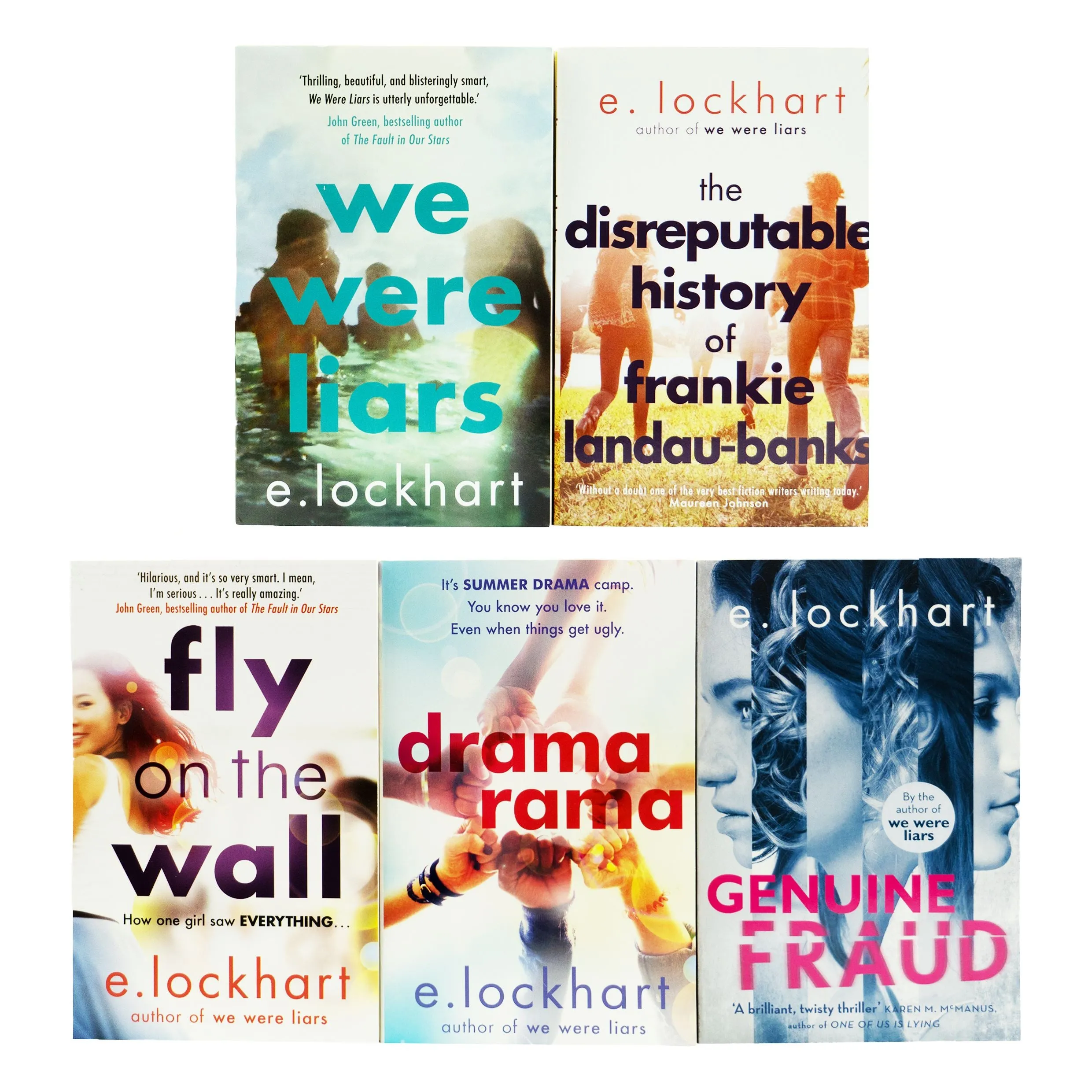 E Lockhart We Were Liars Collection 5 Books Set - Ages 13  - Paperback