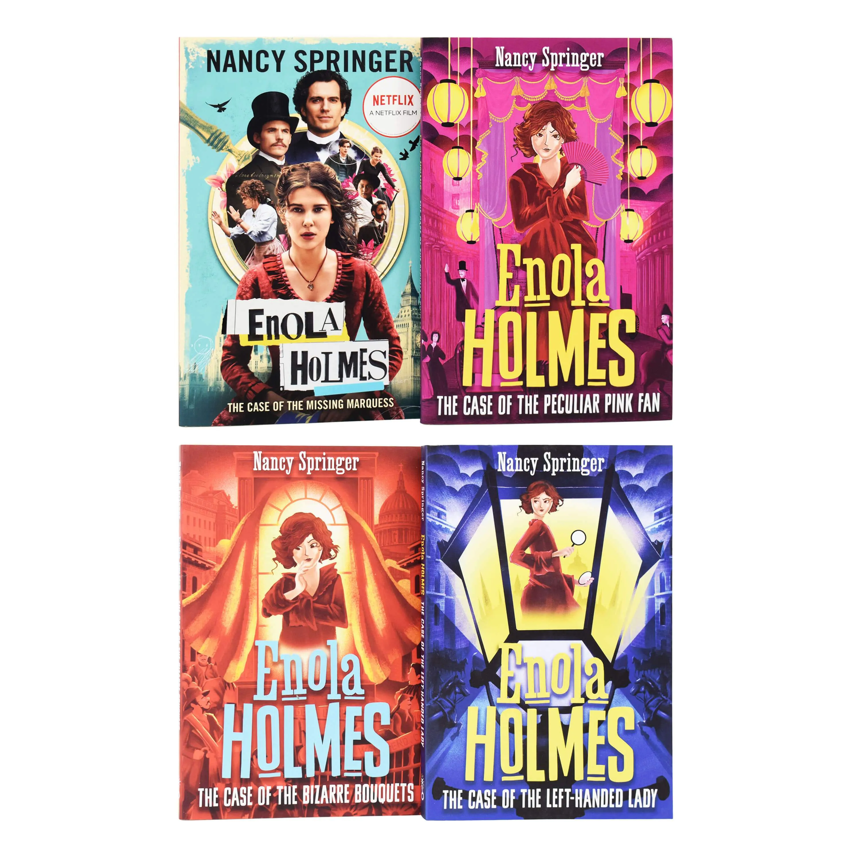 Enola Holmes 4 Books Collection Set By Nancy Springer - Young Adult - Paperback