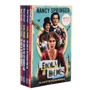 Enola Holmes 4 Books Collection Set By Nancy Springer - Young Adult - Paperback