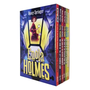 Enola Holmes 6 Books Collection Set By Nancy Springer - Ages 9  - Paperback