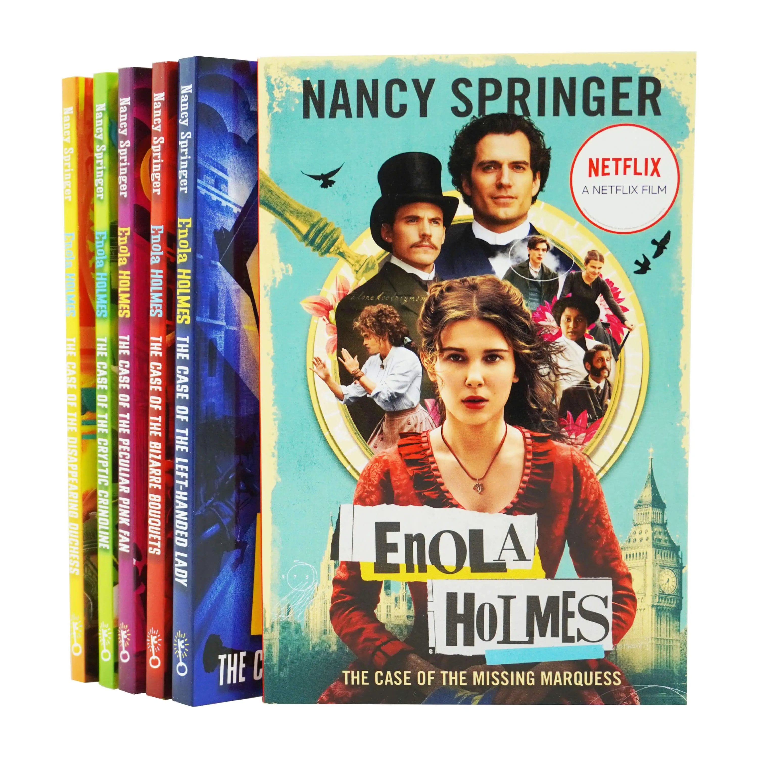 Enola Holmes 6 Books Collection Set By Nancy Springer - Ages 9  - Paperback