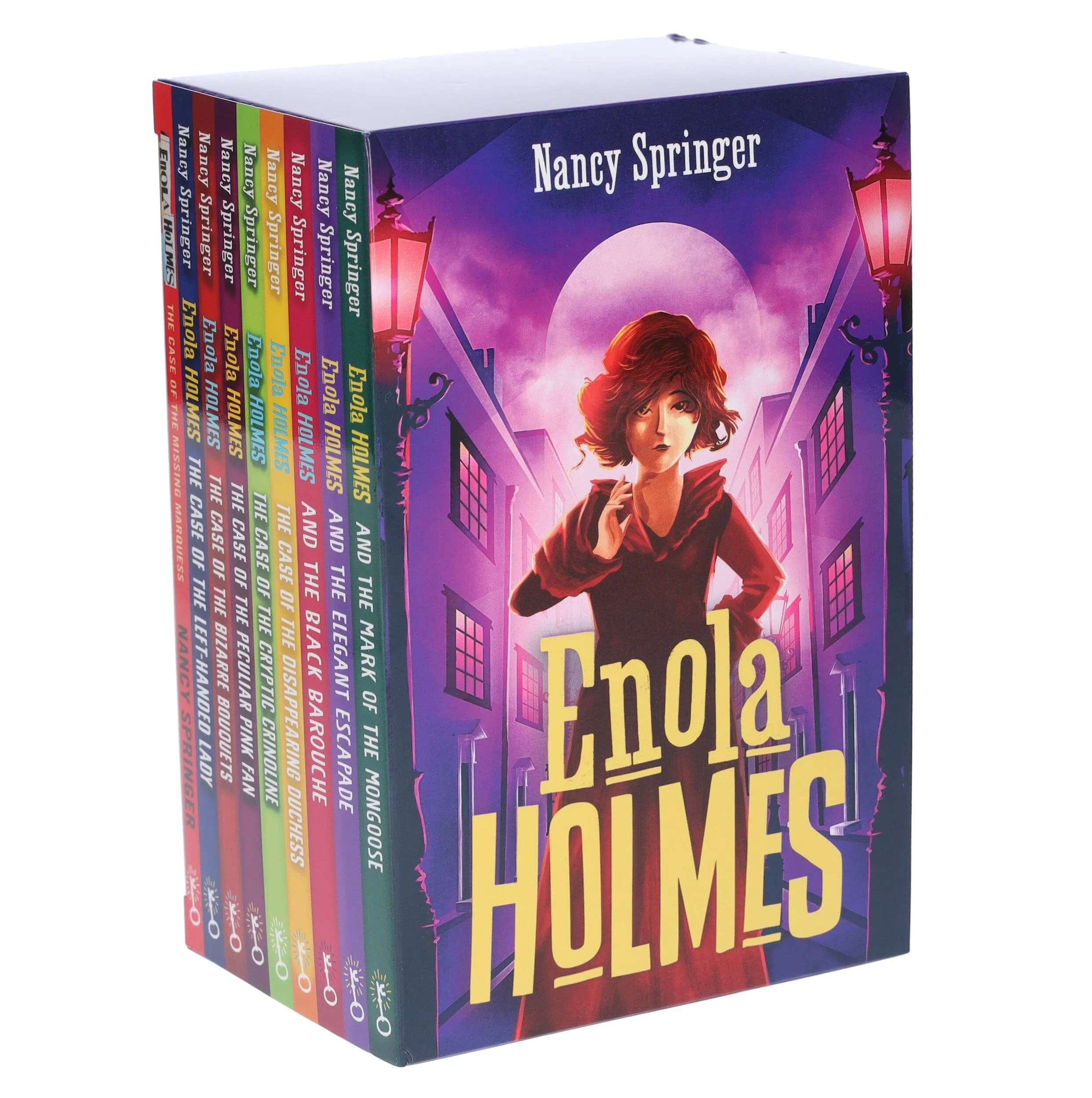 Enola Holmes Series By Nancy Springer Complete 9 Books Collection Set - Ages 9  - Paperback