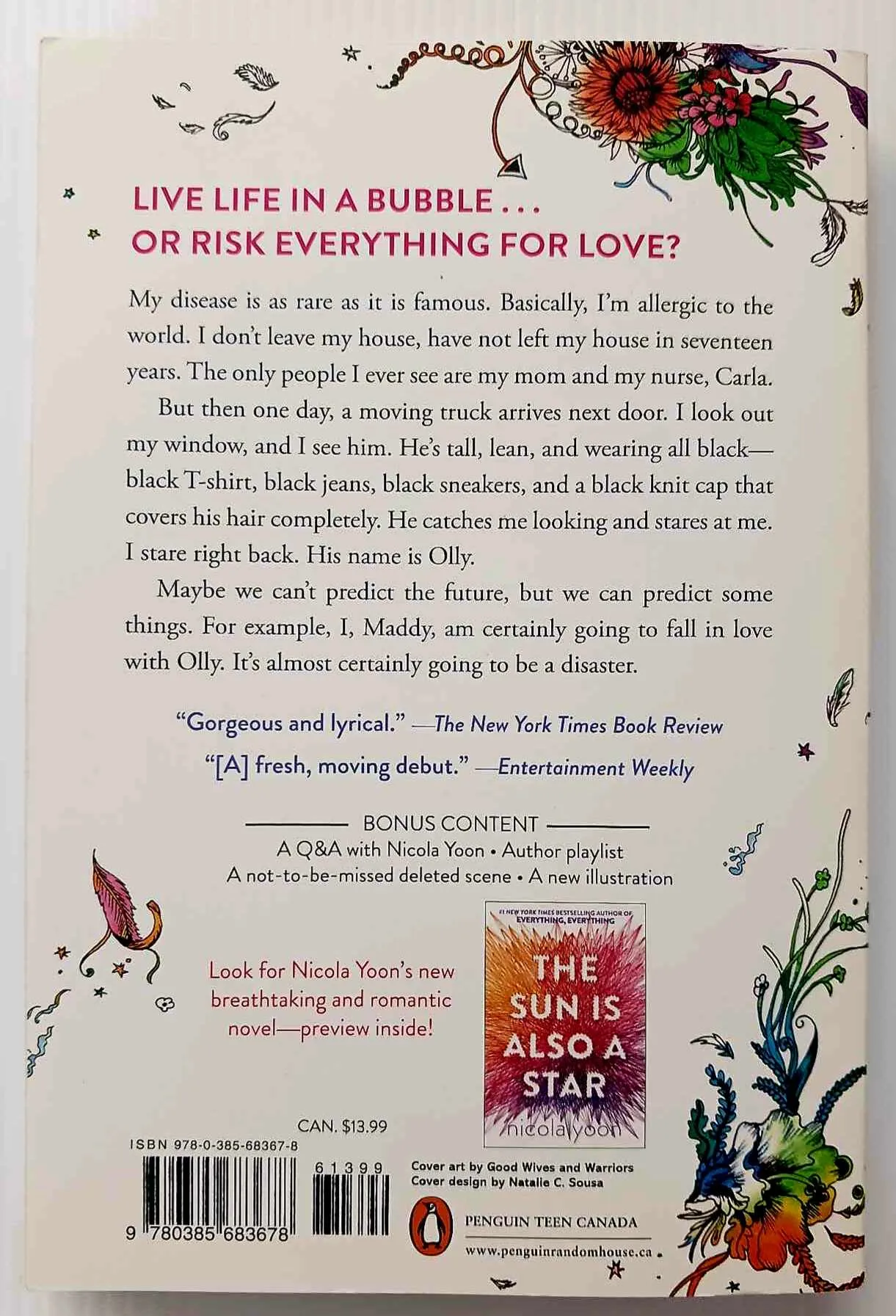 EVERYTHING, EVERYTHING - Nicola Yoon