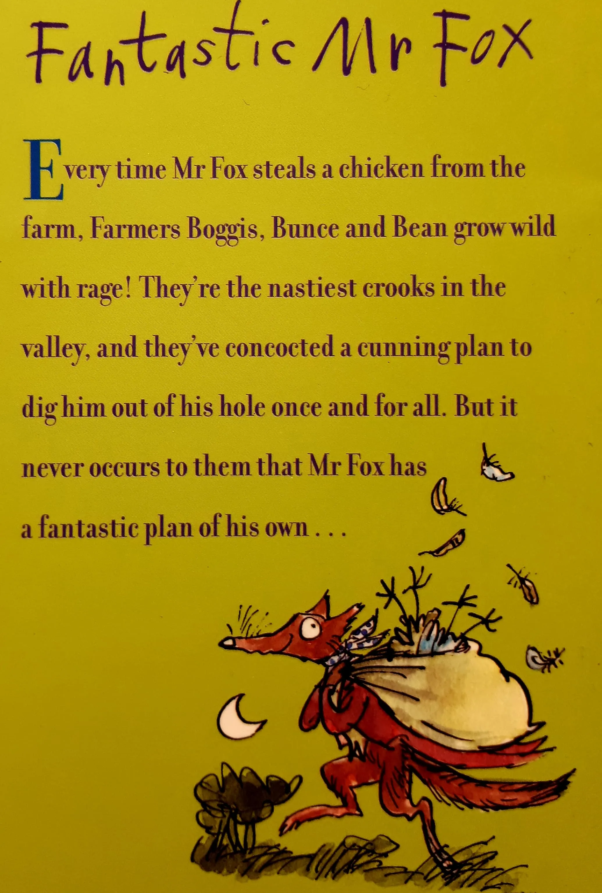 FANTASTIC MR. FOX - Roald Dahl