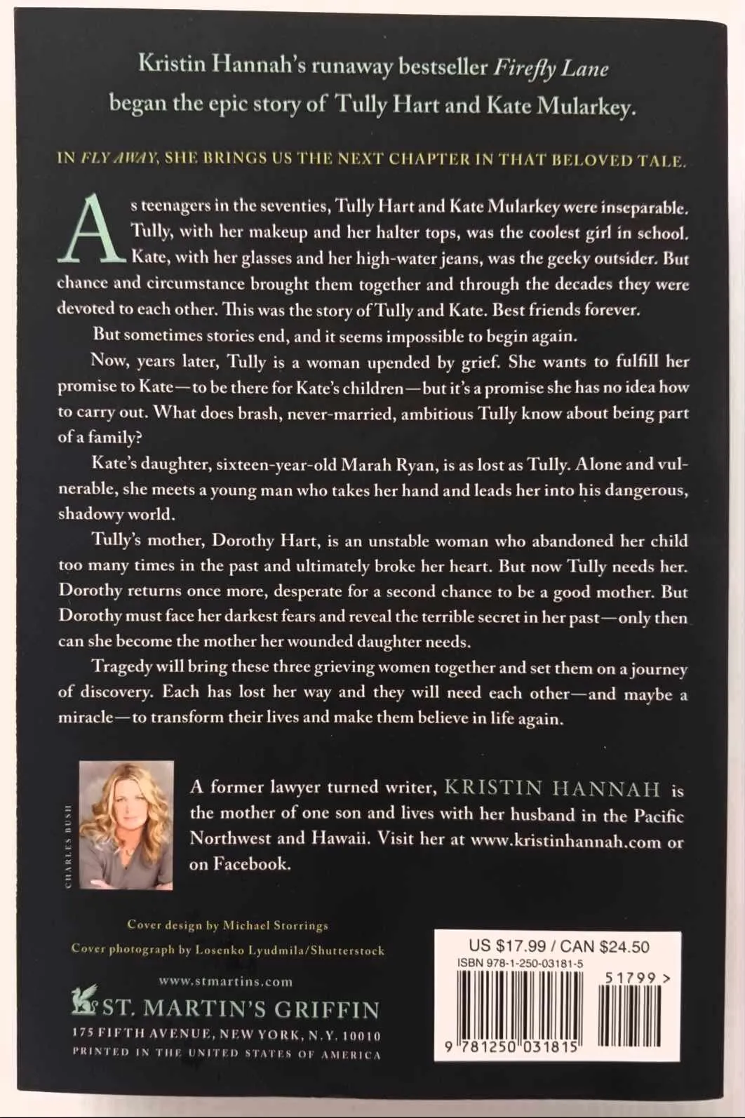 FLY AWAY - Kristin Hannah