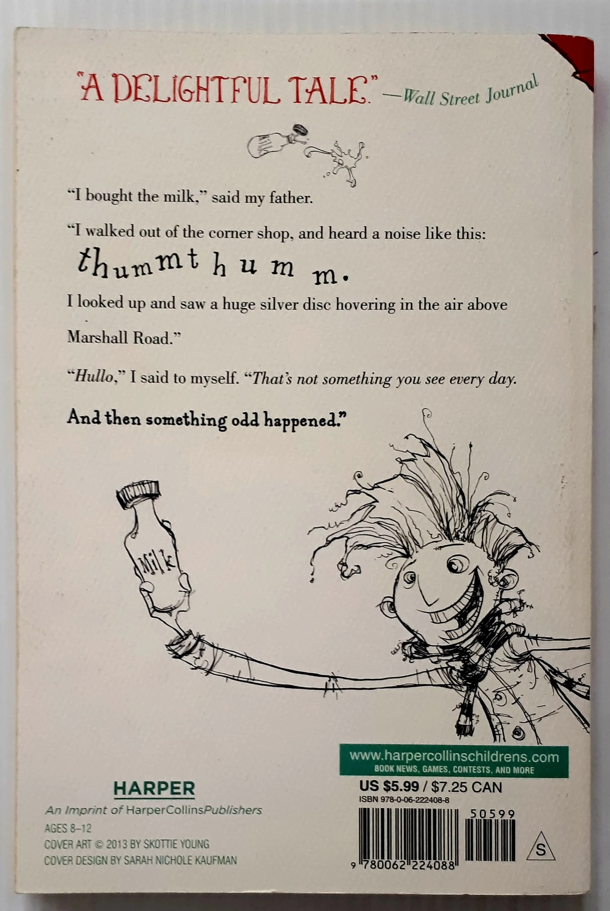 FORTUNATELY, THE MILK - Neil Gaiman