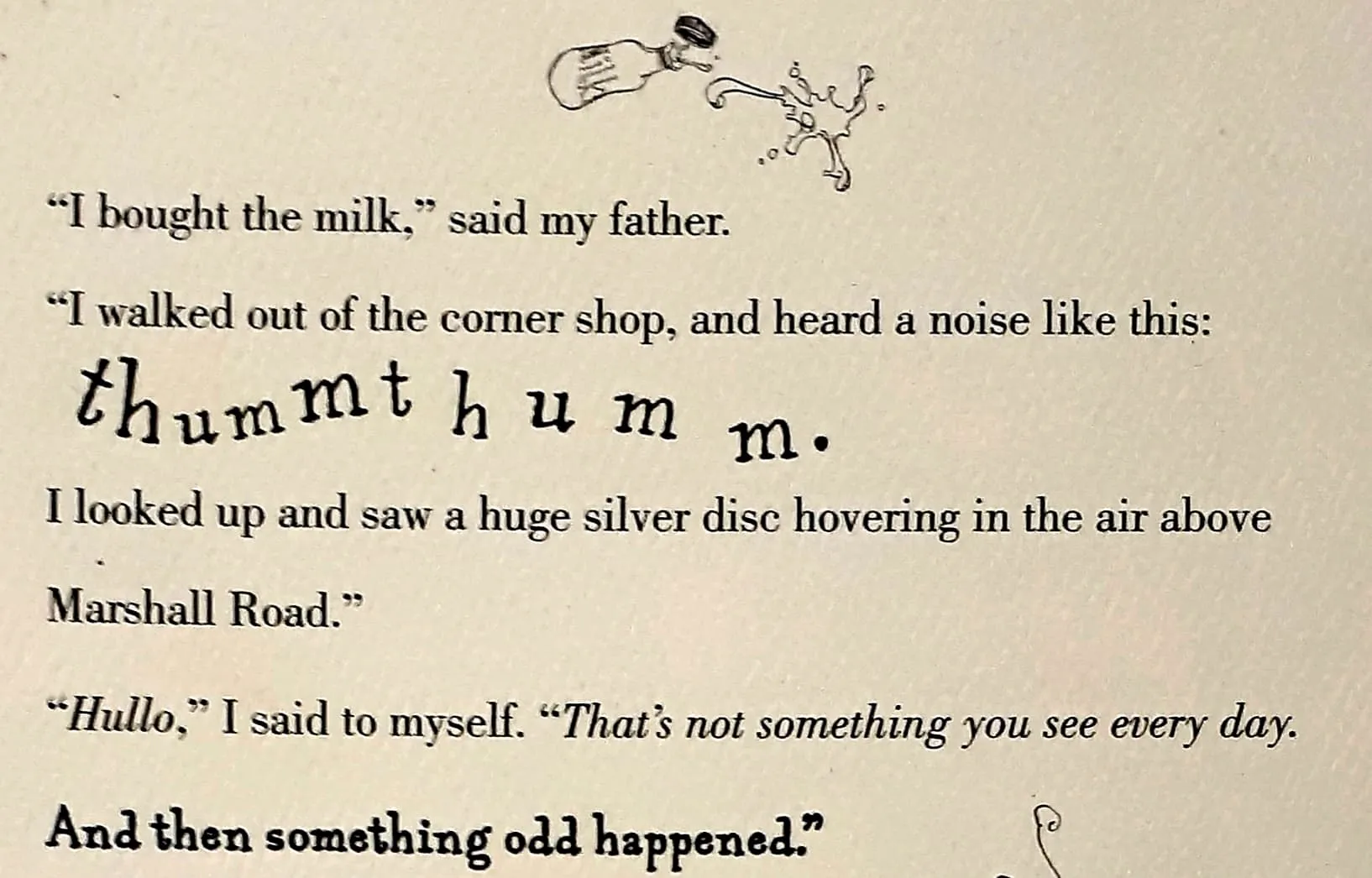 FORTUNATELY, THE MILK - Neil Gaiman