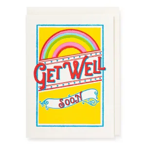 Get Well Rainbow Card