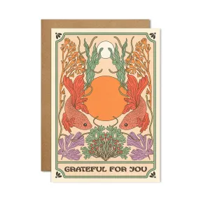Grateful For You Card