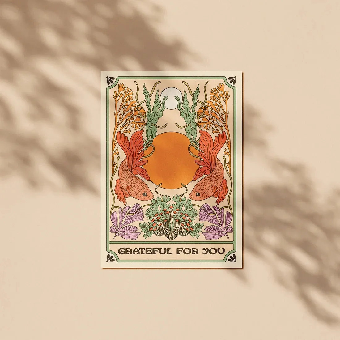 Grateful For You Card