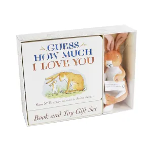 Guess How Much I Love You Board Book with Toy - Ages 0-5 - By Anita Jeram