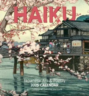 Haiku Japanese Art & Poetry 2025 Wall Calendar