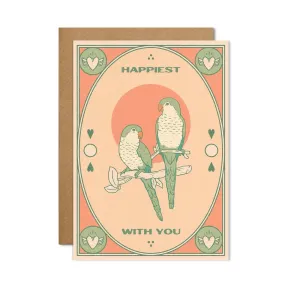Happiest With You Card