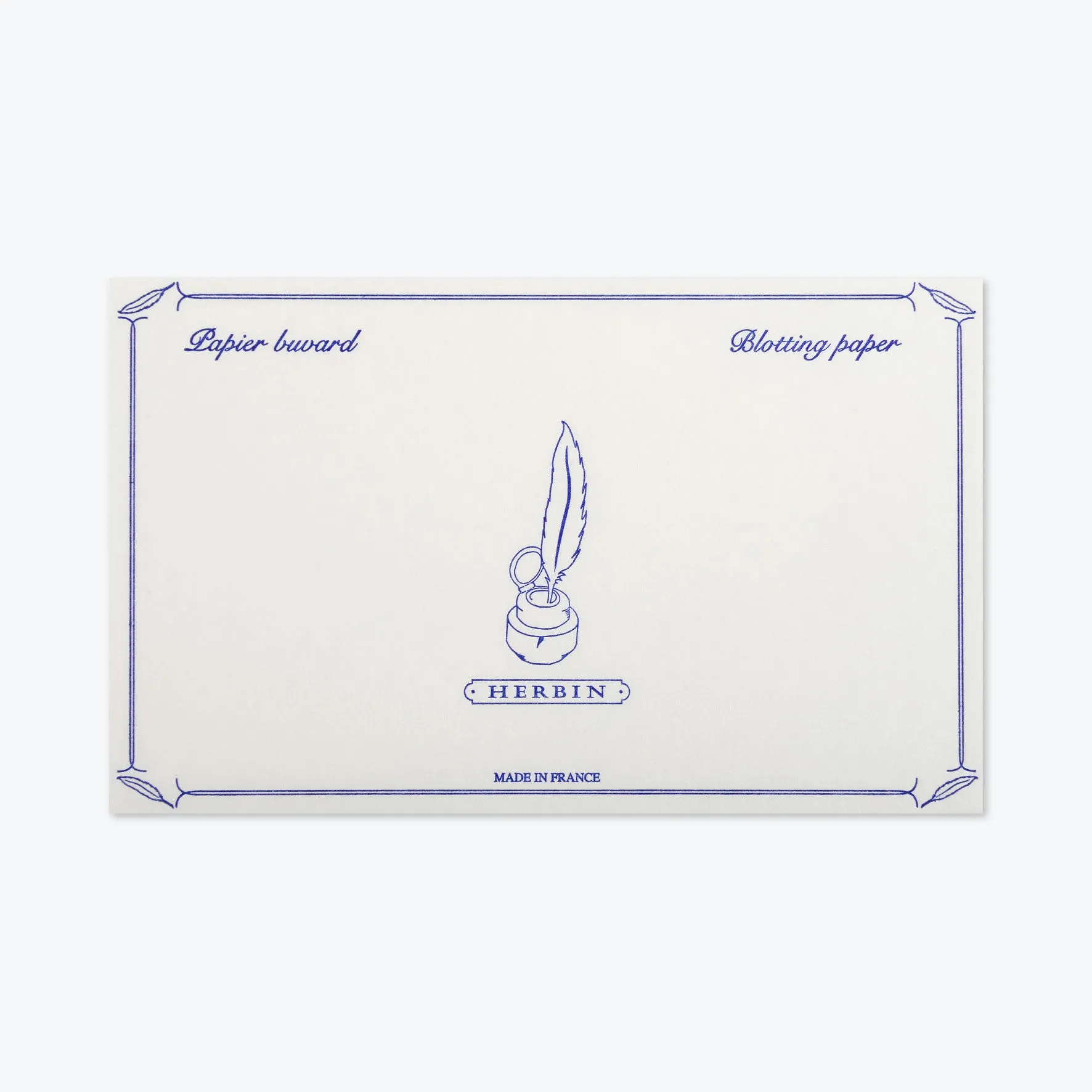Herbin - Blotting Paper - White