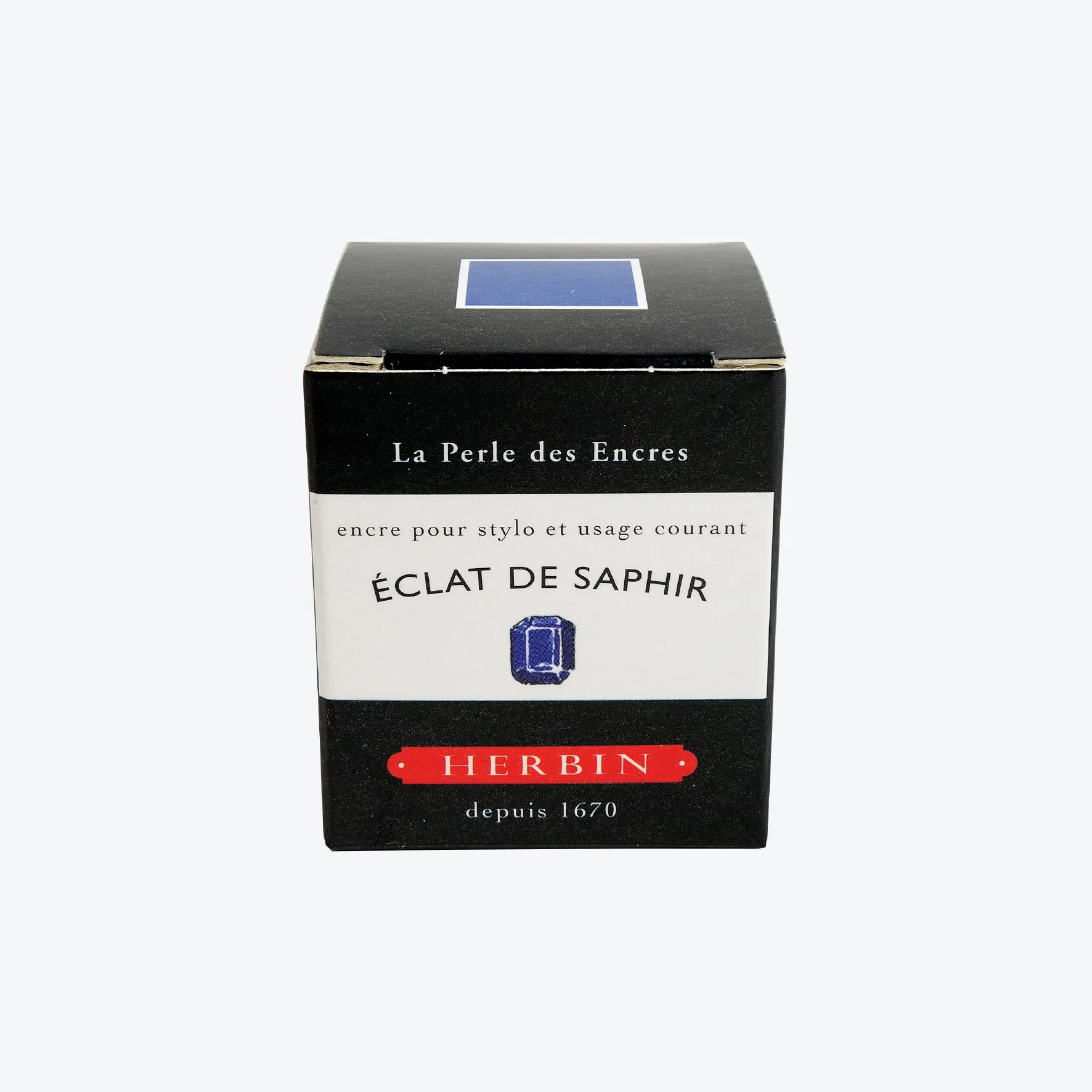 Herbin - Fountain Pen Ink - 30ml - clat de Saphir
