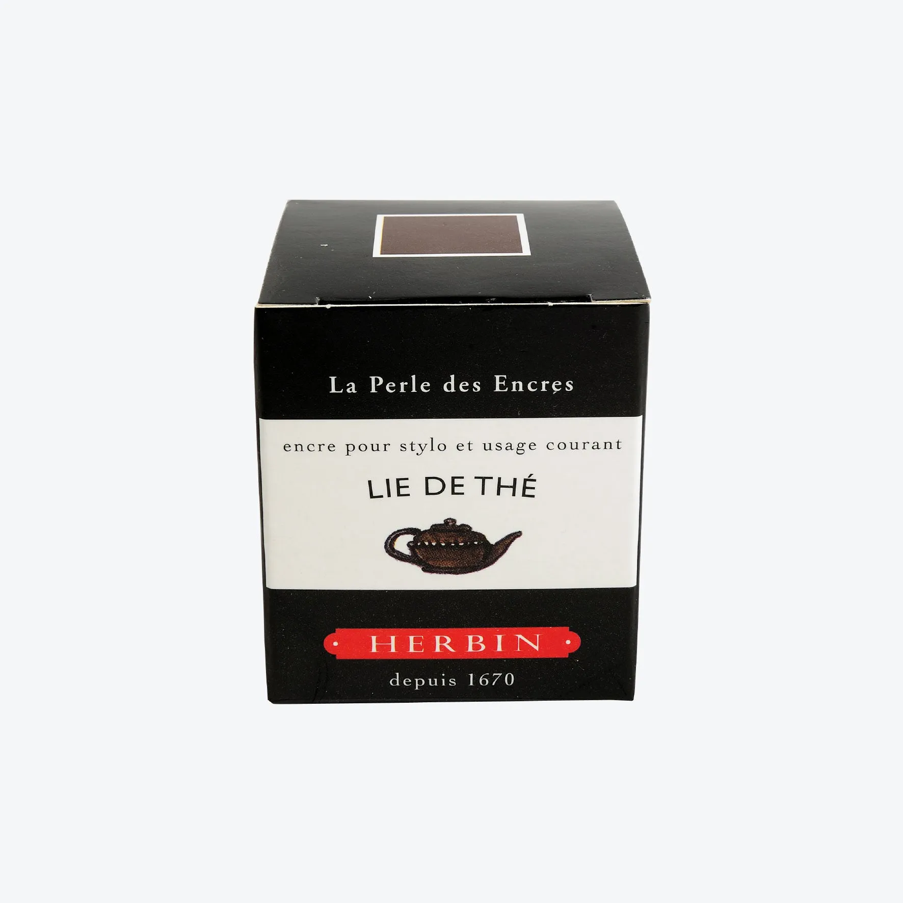 Herbin - Fountain Pen Ink - 30ml - Lie de Th