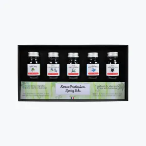 Herbin - Fountain Pen Ink - Seasonal Set - Spring