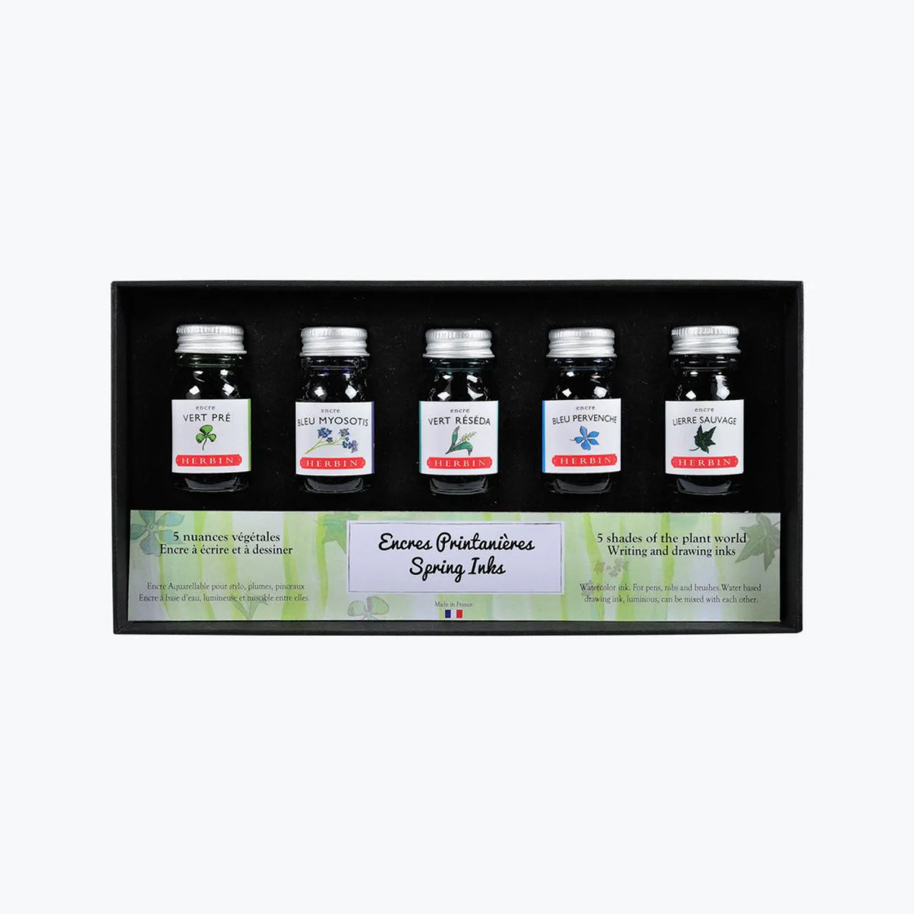 Herbin - Fountain Pen Ink - Seasonal Set - Spring